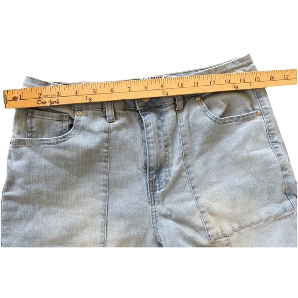 Light Wash Carpenter Jeans Wide Leg Utility  Denim Y2K Vintage Style 9/29 - Picture 5 of 6